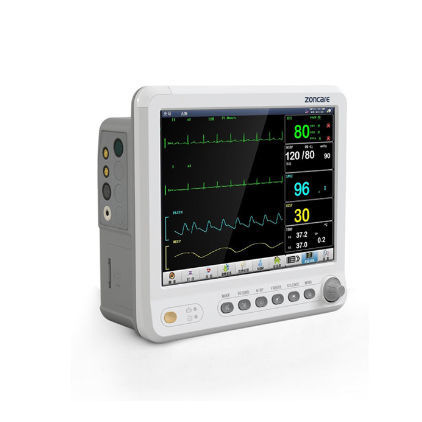 Monitor multiparamétrico compacto - PM-7000vet - Zoncare Electronics - ECG / RESP / TEMP