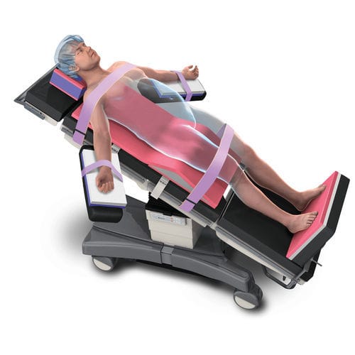 Cojín de posicionamiento - The Pink Pad® - Xodus Medical - de transferencia / para mesa de operaciones