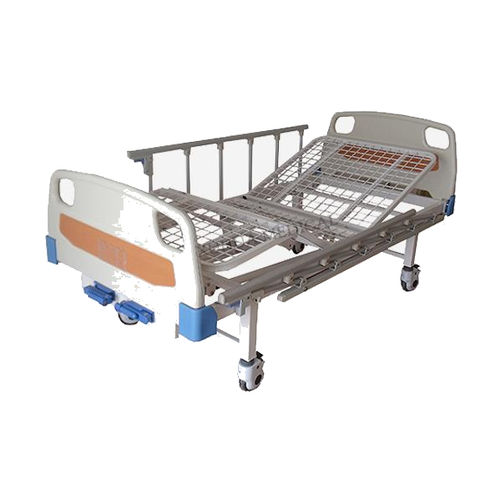 Cama de hospital - Q-8 - HI-LIFE Technology (HEBEI ) Co., Ltd. - manual / de altura fija / con ruedas