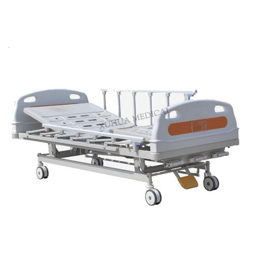 Cama de hospital - HL-A134B TYPE II - HI-LIFE Technology (HEBEI ) Co., Ltd. - manual / de altura regulable / con ruedas