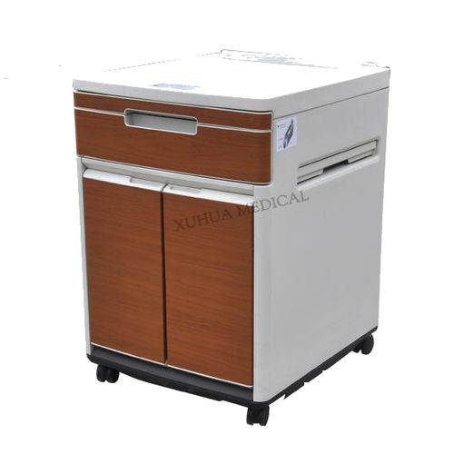 Mesa de cabecera con ruedas - HL-D511A - HI-LIFE Technology (HEBEI ) Co., Ltd. - con cajones / con compartimento refrigerador