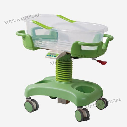 Cuna hospitalaria de altura variable - HL-A151A - HI-LIFE Technology (HEBEI ) Co., Ltd. - con ruedas / transparente