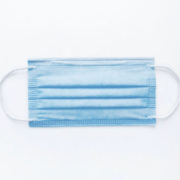 Mascarilla de protección sin látex - 01 - Zhejiang Jinhua Huatong Medical Appliance - para adulto / caja de 50 / blanca