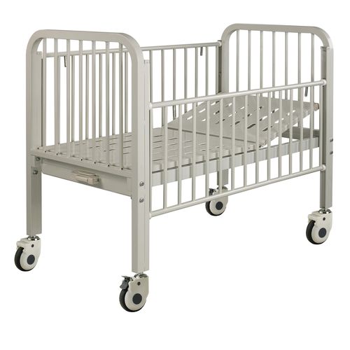 Cama de hospital - ALK06-CH1P - Zhongshan Aolike Medical Equipment Technology - manual / de altura fija / con ruedas
