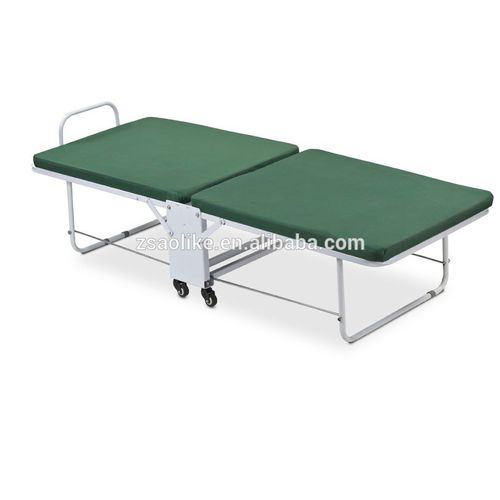 Cama de hospital - ALK06-F01 - Zhongshan Aolike Medical Equipment Technology - manual / de altura fija / plegable