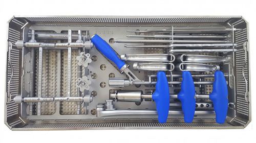 Kit de instrumentos para osteosíntesis del raquis - Z-Medical - estéril