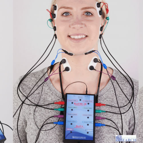 Electromiógrafo 8 canales - Bio-EMG-III™ - Bioresearch - para odontología / para la actividad muscular craneofacial / portátil