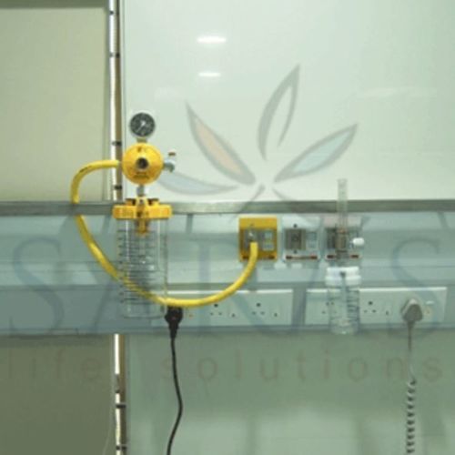 Unidad médica de cabecera horizontal - Saras Life Solutions - de pared / para sala de recuperación postanestésica / para unidad de cuidados intensivos