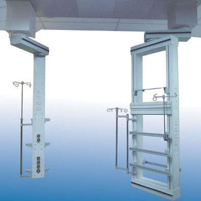 Brazo doble de distribución de techo - EMP180D - Johnson Medical - para cuidados intensivos / articulado / modular