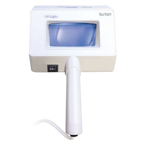 Lampara de Wood de mano - UV501 - Burton Medical - de luz UV / de luz blanca