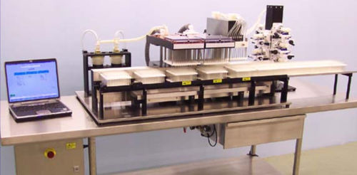 Transportador con cadena - TTCS-3 - Oyster Bay Pump Works - para el sector médico / para laboratorios / modular