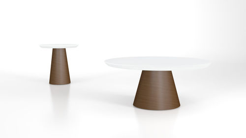 Mesa de centro redonda - Palencia  - Kwalu - elíptica