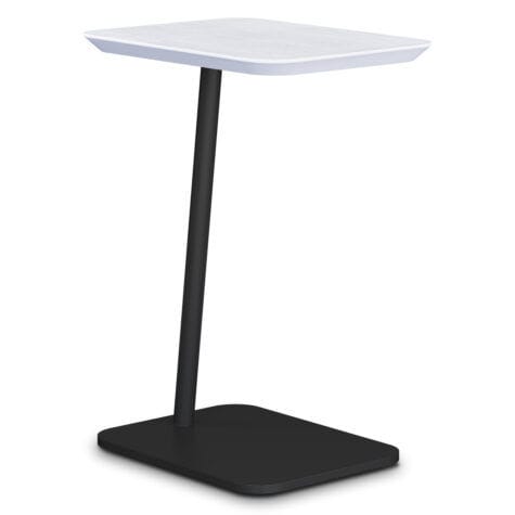 Mesa para habitación de pacientes - Vallo  - Kwalu - cuadrada / elíptica