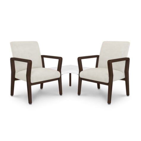 Mesa para sala de espera - Carrara - Kwalu - de esquina / bariátrica