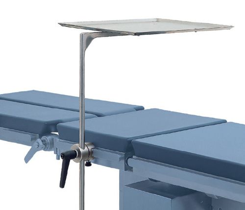 Mesa de instrumentos para mesa de operaciones - 9910002 - OPT SurgiSystems - de acero inoxidable
