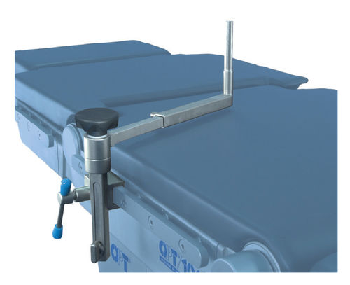 Soporte corporal lateral para mesa de operaciones - 9908019 - OPT SurgiSystems - de acero inoxidable / ajustable / de altura regulable
