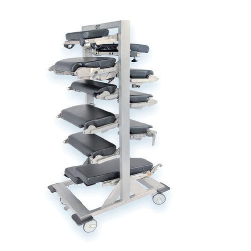 Carro para accesorios de mesa de operaciones - 9920051 - OPT SurgiSystems - de almacenamiento / con bandejas