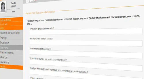 Software de larga estancia - Imago RH - EVOLUCARE - de gestión / de planificación / de formación