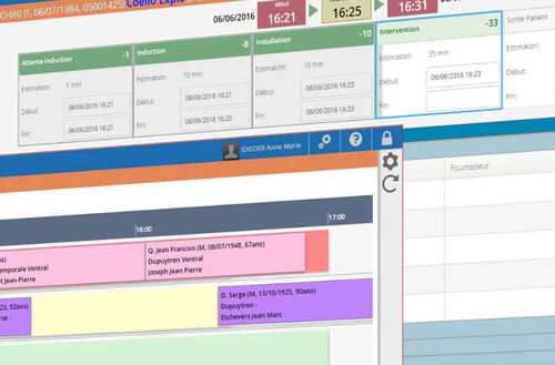Sistema de gestión y análisis de datos - Oproom  - EVOLUCARE - de trazabilidad / para cirugía / para quirófano