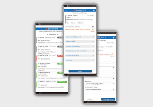 AIMS de control - EVOLUCARE - de gestión / de monitorización / de trazabilidad