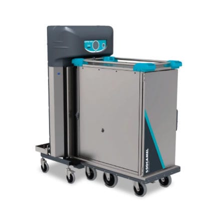 Carro médico - DOUBLEFLOW ERGOSERV XS - Socamel Technologies - para aparato / para transporte / de anclaje