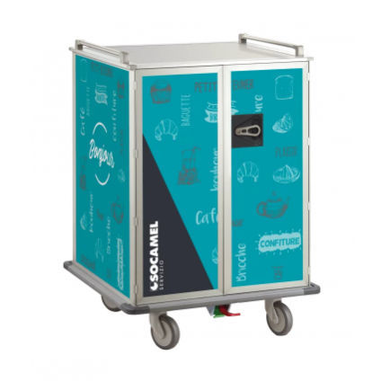 Carro médico - SERVIZIO - Socamel Technologies - de uso general / desayuno / de almacenamiento