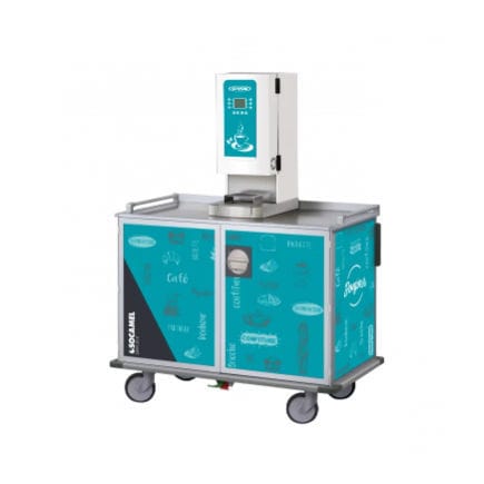 Carro de hospital - SERVIZIO CAFE - Socamel Technologies - de uso general / de servicio / desayuno