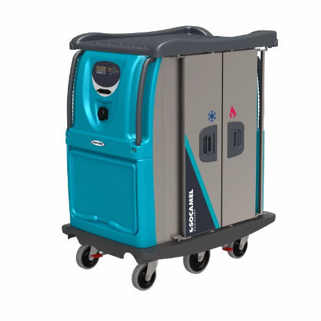 Carro de hospital - ROOMSERV - Socamel Technologies - de uso general / de distribución de bandejas / móvil