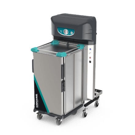 Carro médico - HEATFLOW TRAYSERV - Socamel Technologies - de vajilla / para transporte / para comidas