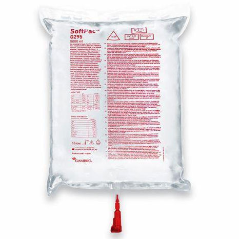 Concentrado para hemodiálisis de bicarbonato - SoftPac™  - Baxter - de ácido / en solución