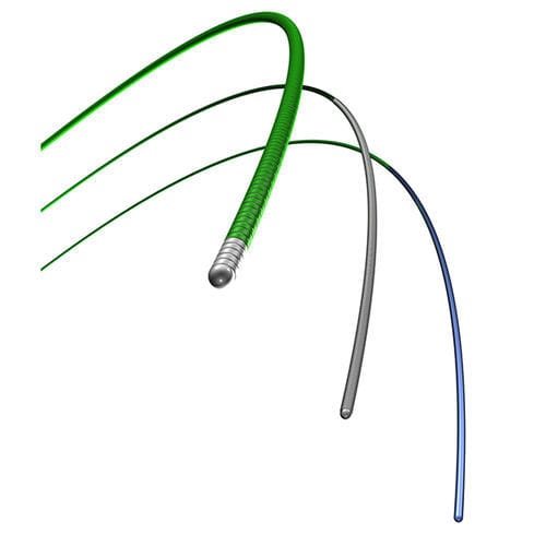 Hilo guía para catéter de angiografía - HydraView™ - Greatbatch Medical - coronario / hidrofílico