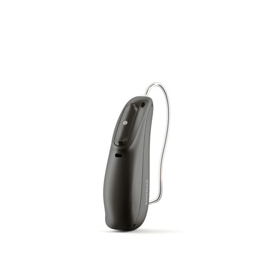Prótesis auditiva RIC - Audéo L-RT - Phonak - recargables / con bobina telefónica / estanca