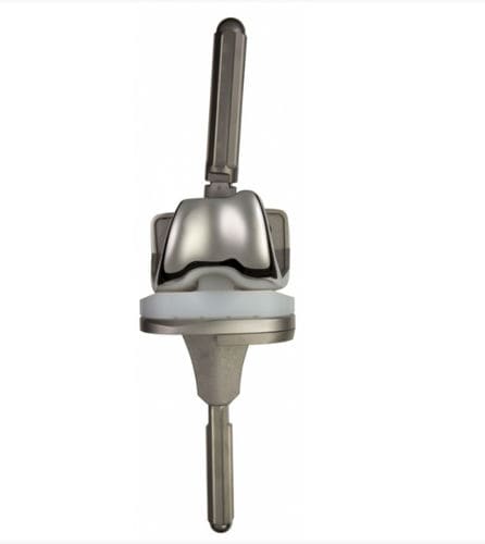 Prótesis de rodilla tricompartimental - FOUNDATION® - Enovis Surgical - de revisión / de platillo fijo / cementada