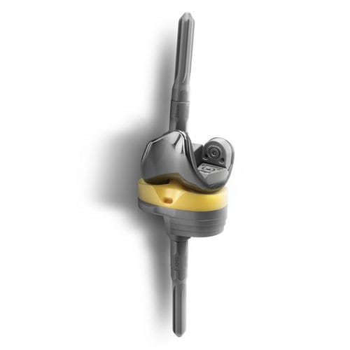 Prótesis de rodilla tricompartimental - EMPOWR™ - Enovis Surgical - de revisión / de platillo móvil / cementada