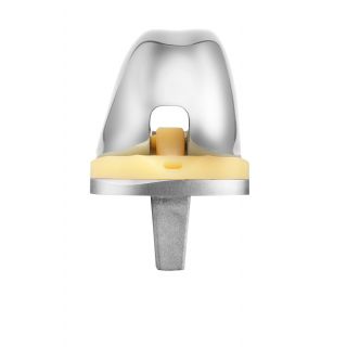 Prótesis de rodilla tricompartimental - Movation™ S.U.R.E. System™ - Enovis Surgical - de platillo fijo