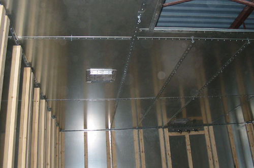 Panel de protección radiológica para sala de IRM - Galvanized - NELCO
