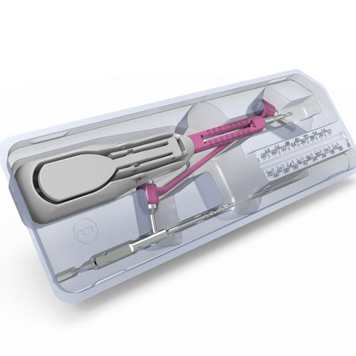 Kit de instrumentos para cirugía de la mano - INITIAL S™ - Newclip Technics - estéril / desechable
