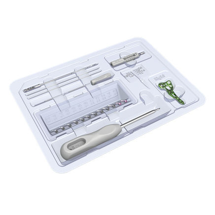 Kit de instrumentos para traumatología - Initial R Xpert™ - Newclip Technics - estéril / desechable