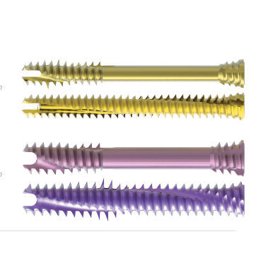 Tornillo de compresión ósea para pie - FOOTMOTION - Newclip Technics - para húmero / para radio / para tibia
