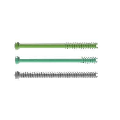 Tornillo de compresión ósea para tobillo - Activ - Newclip Technics - canulado / metálico