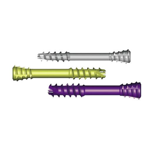 Tornillo de compresión ósea para mano - HANDMOTION - Newclip Technics - canulado / metálico / cortical