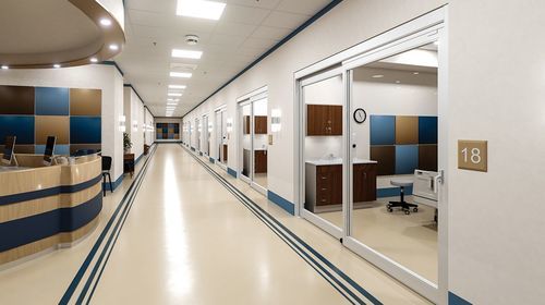 Puerta antiincendios - VersaMax 2.0 - ASSA ABLOY Entrance Systems Italy Srl - para cuidados intensivos / para habitación de pacientes / de hospital