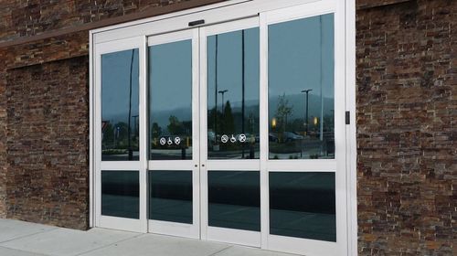 Puerta de protección - Resilience R128 - ASSA ABLOY Entrance Systems Italy Srl - de hospital / corredera / doble