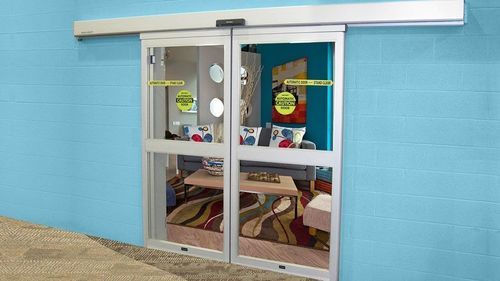 Automatismo de puerta para sala de hospital - SL500 - ASSA ABLOY Entrance Systems Italy Srl - electromecánico