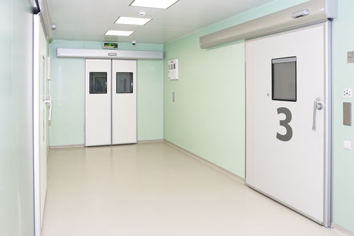 Puerta de protección radiológica - Lindo&reg; - SHD Italia - con blindaje / para cuidados intensivos / para quirófano