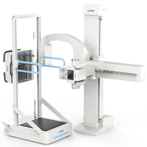 Sistema de radiografía digital - UC-Arm - Angell Technology - para radiografía del tórax / sin mesa / con brazo portatubos pivotante