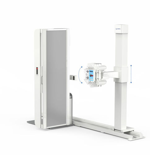 Sistema de radiografía digital - Angell Technology - para radiografía polivalente / sin mesa / con Bucky en el suelo