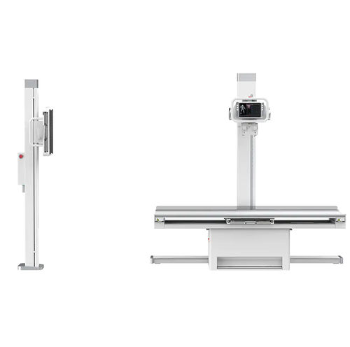 Sistema de radiografía digital - MTP  - Angell Technology - para radiografía polivalente / con Bucky en el suelo / de suelo