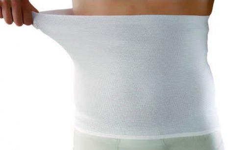 Faja de sujeción abdominal - Orione®  - SAFTE Italia - para adulto / blanda / blanca