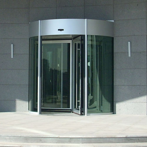 Puerta de aislamiento - MANUSA Automatic Doors - para centro sanitario / de vidrio / de aluminio